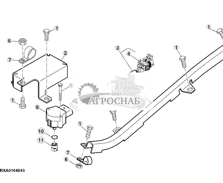 ДАТЧИК УГЛА ПОВОРОТА КОЛЕС (1300 MFWD) - ST75515 806.jpg